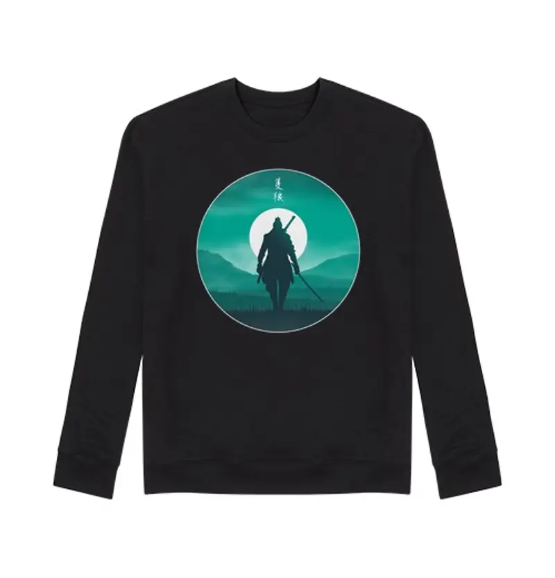 Felpa unisex wolf the shinobi v2