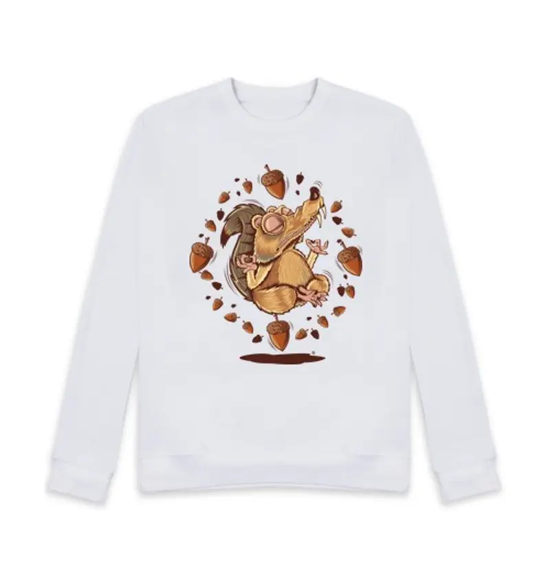 Felpa unisex yoga ghianda