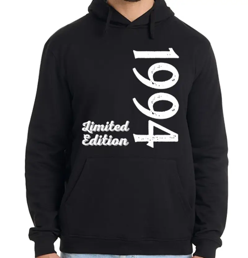 Felpa uomo con cappuccio 1994 30° anniversario