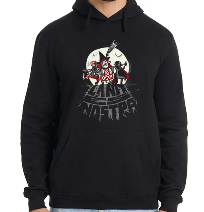 Felpa uomo con cappuccio 2013 - la nit è nostra