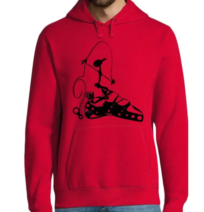 Felpa uomo con cappuccio amore escalade 2