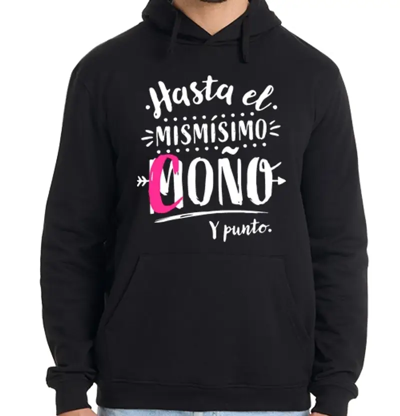 Felpa uomo con cappuccio anche la stessa figa