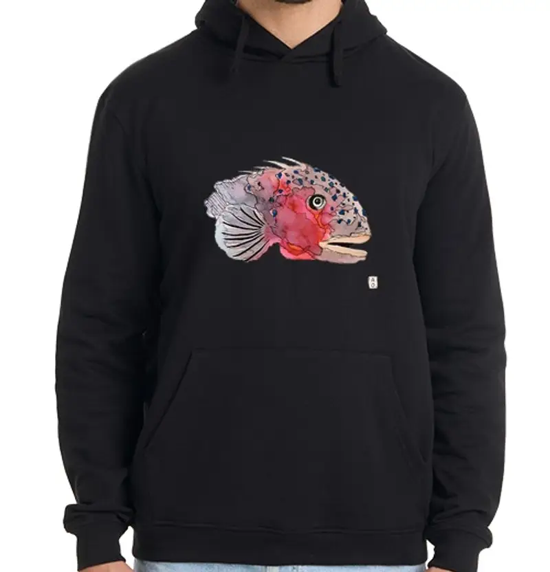 Felpa uomo con cappuccio anfos