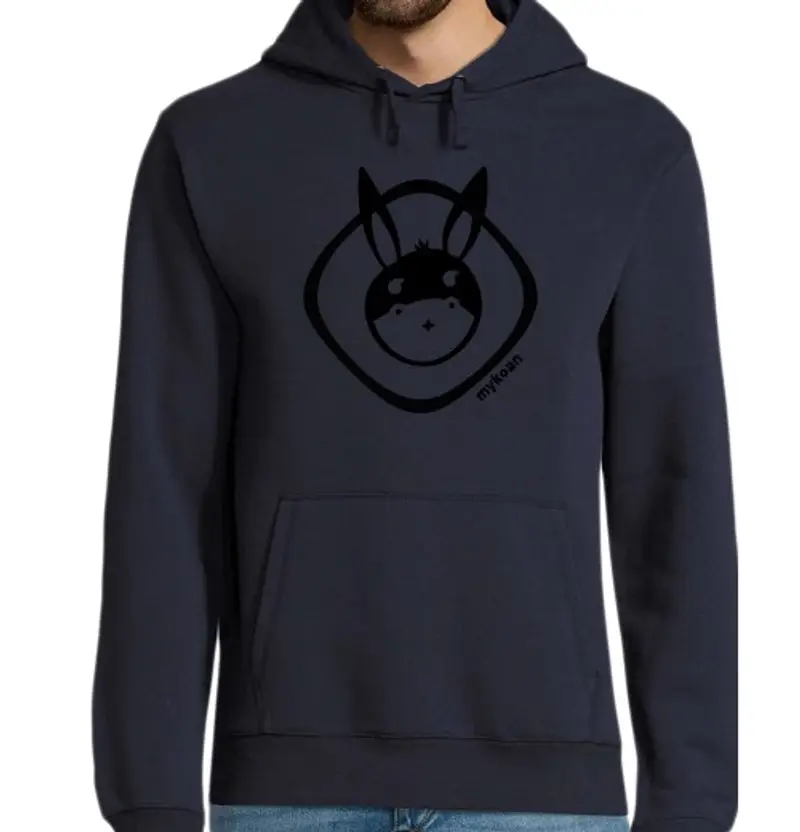 Felpa uomo con cappuccio Asenzao catalano