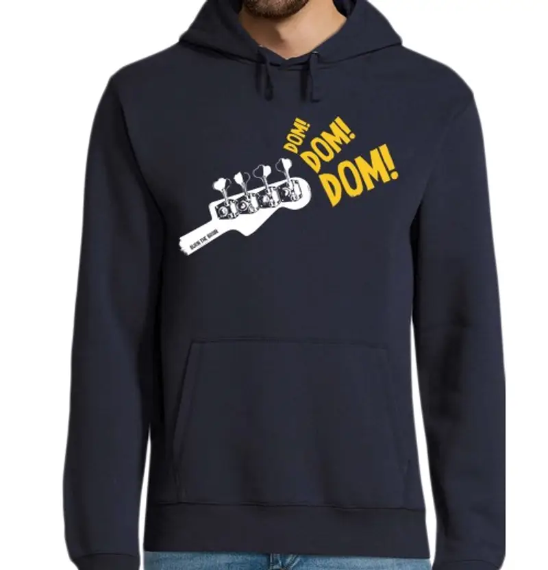 Felpa uomo con cappuccio bass