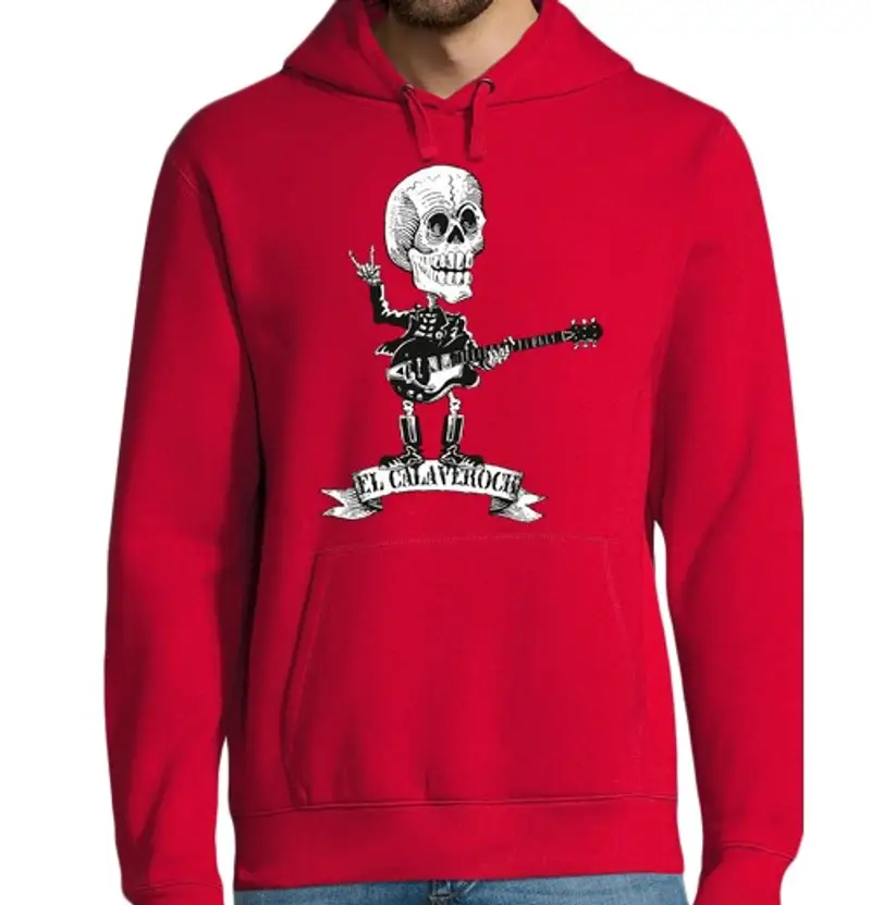 Felpa uomo con cappuccio calaverock