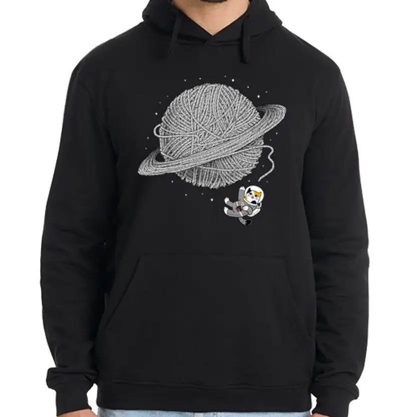 Felpa uomo con cappuccio caturn