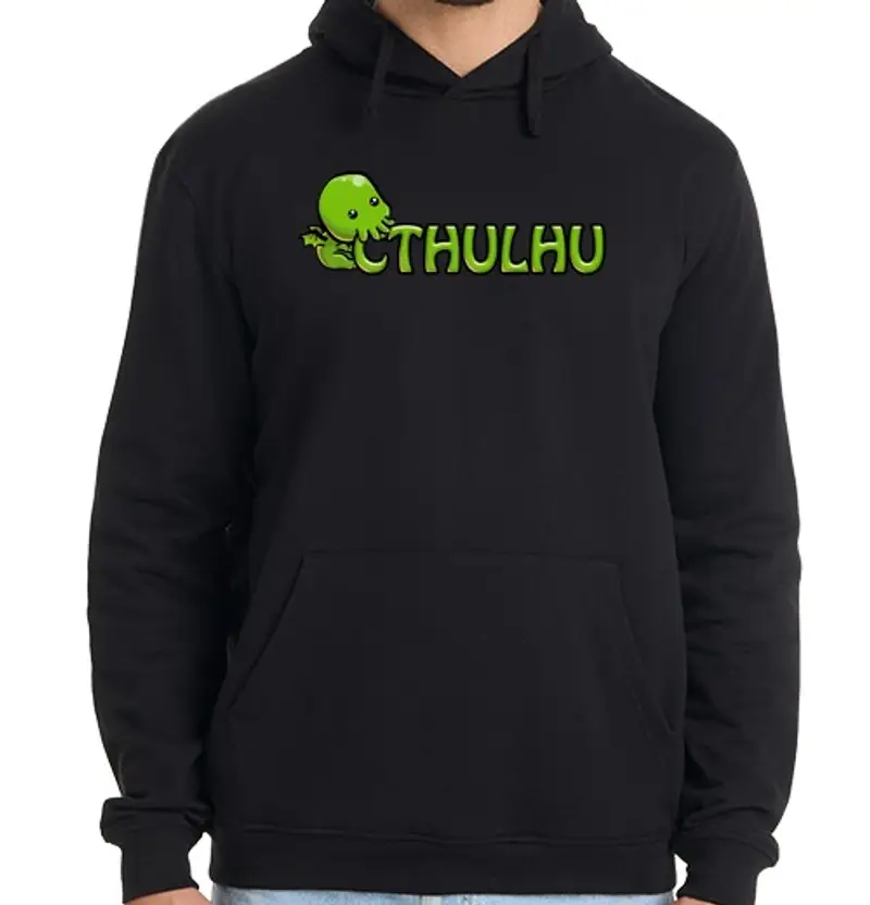 Felpa uomo con cappuccio Cthulhu