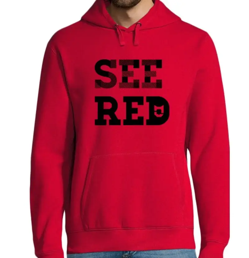 Felpa uomo con cappuccio Disegno 3523812