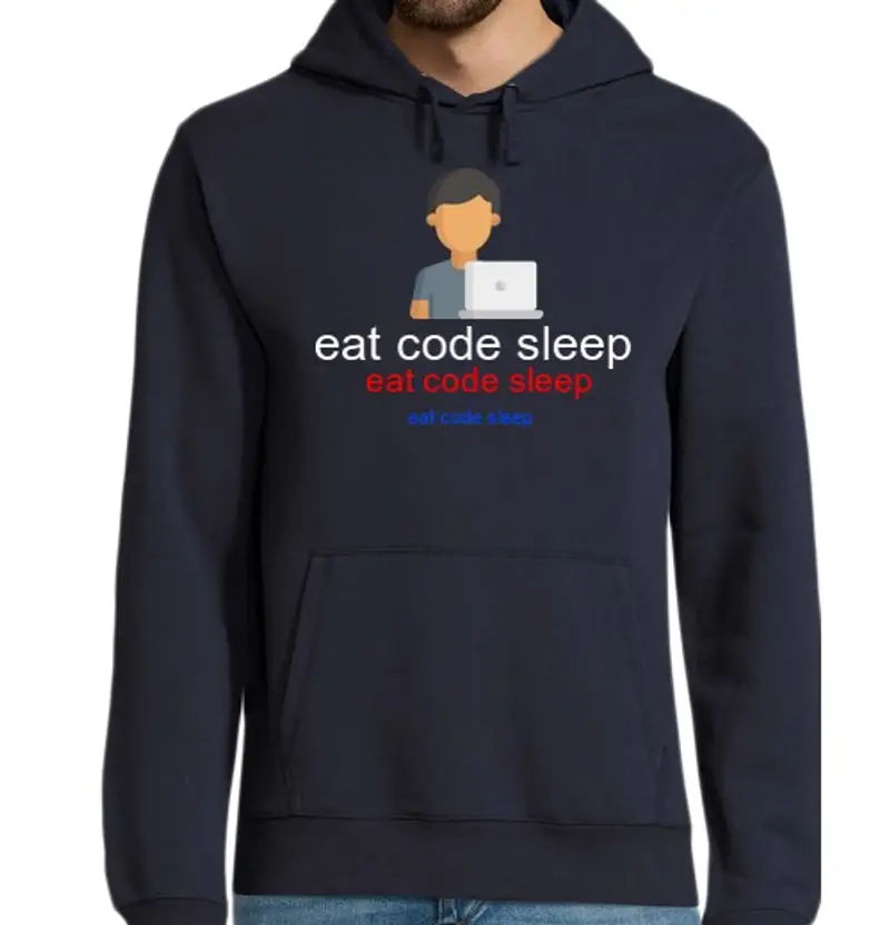 Felpa uomo con cappuccio Disegno nº 1087073