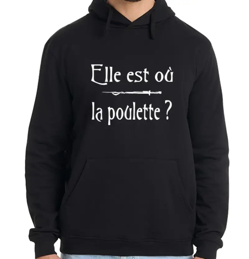 Felpa uomo con cappuccio dov39è la ragazza - citazione