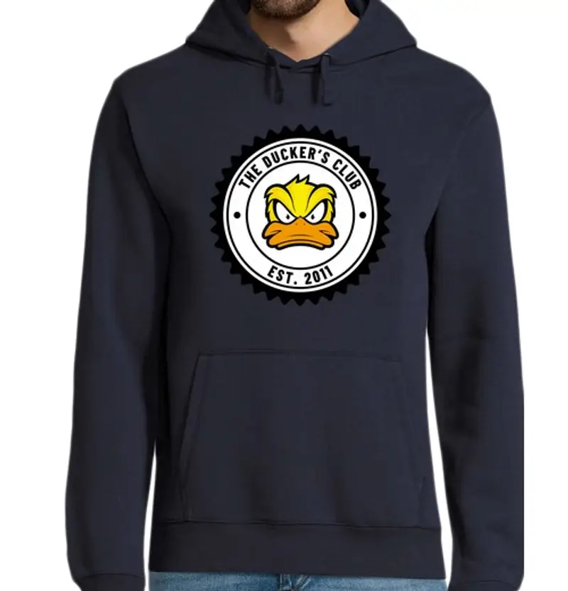 Felpa uomo con cappuccio Duckers