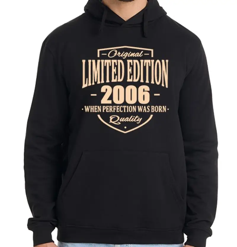 Felpa uomo con cappuccio edizione limitata 2006