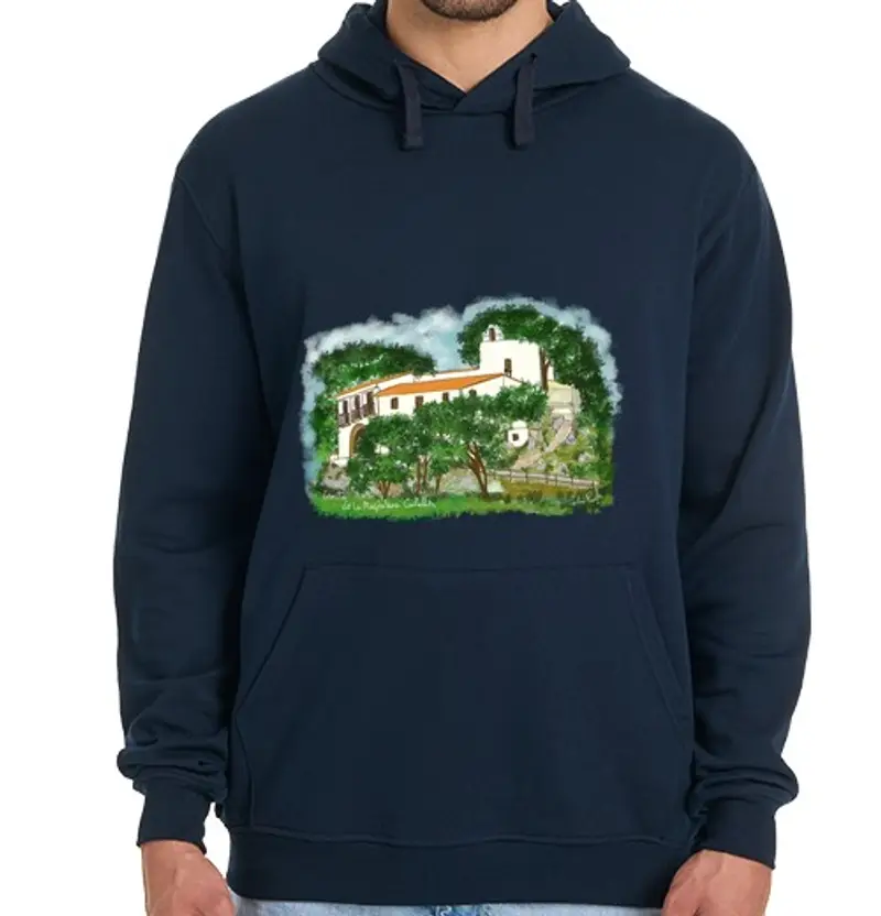 Felpa uomo con cappuccio ermitage magdalena disegno nº 992177