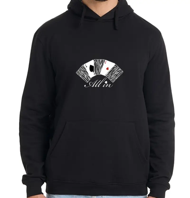 Felpa uomo con cappuccio felpa con cappuccio lettere