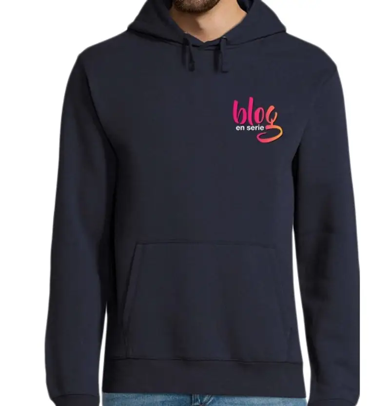 Felpa uomo con cappuccio felpa da blog seriale da uomo