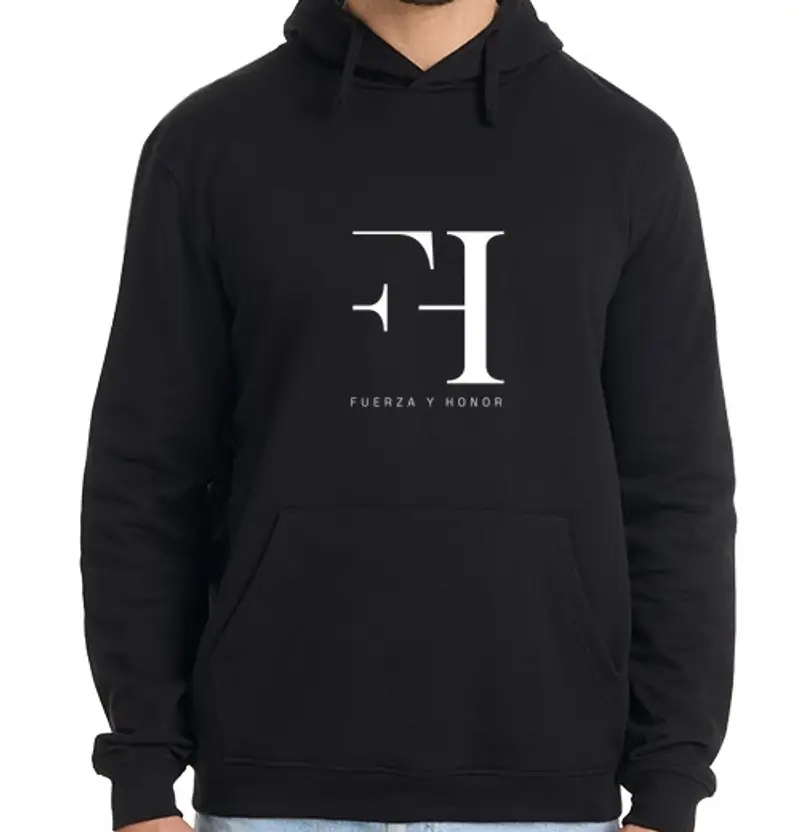 Felpa uomo con cappuccio felpa da uomo 2 lati. los benefici di questo capo andranno interamente alla fondazione soltra