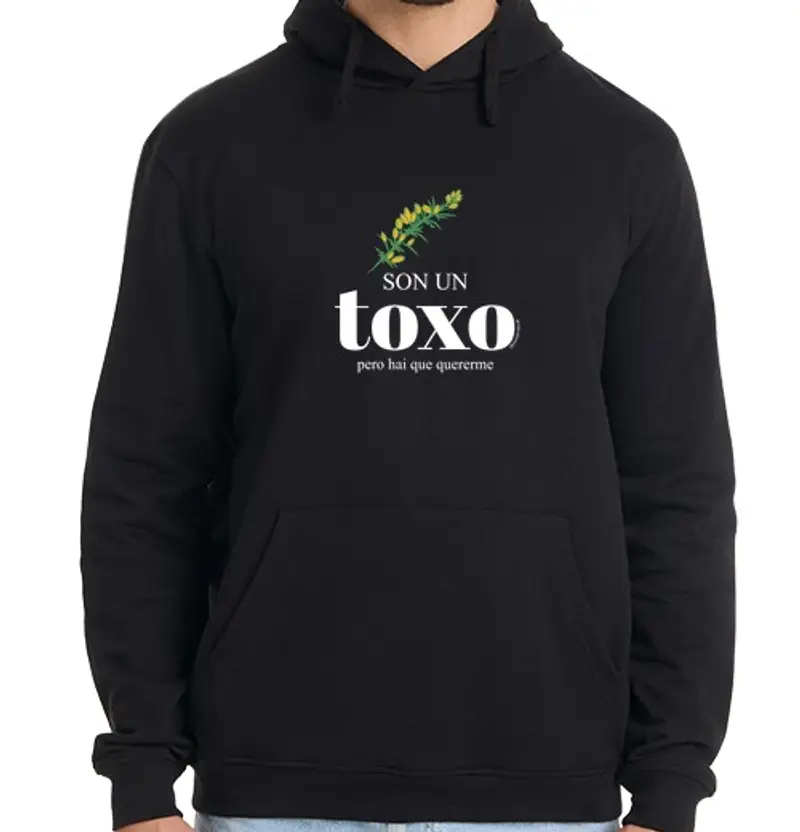 Felpa uomo con cappuccio felpa sono una felpa con cappuccio toxo unisex