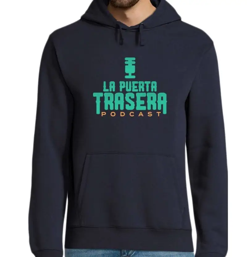 Felpa uomo con cappuccio felpa unisex - logo verde