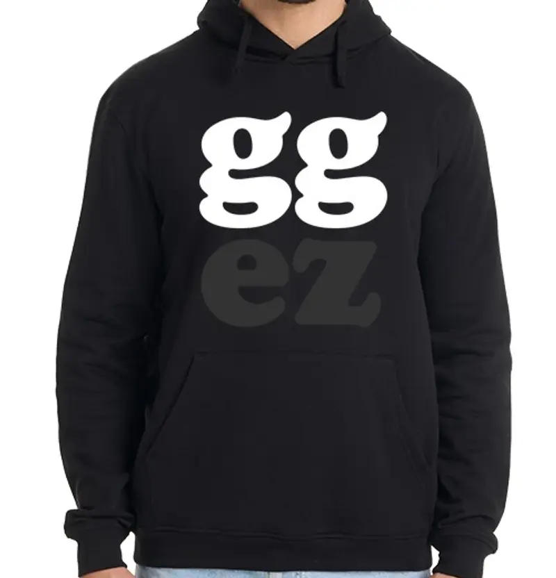 Felpa uomo con cappuccio gg ez