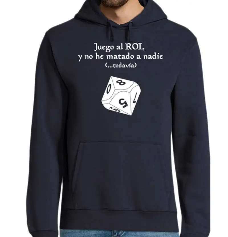 Felpa uomo con cappuccio gioco per il giochi di ruolo