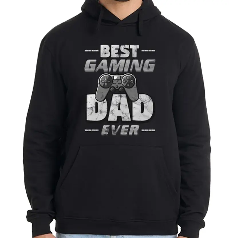 Felpa uomo con cappuccio il miglior papà di sempre