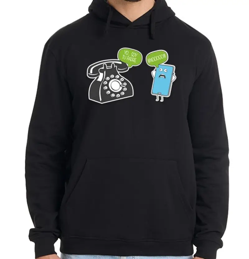 Felpa uomo con cappuccio Io sono tuo padre