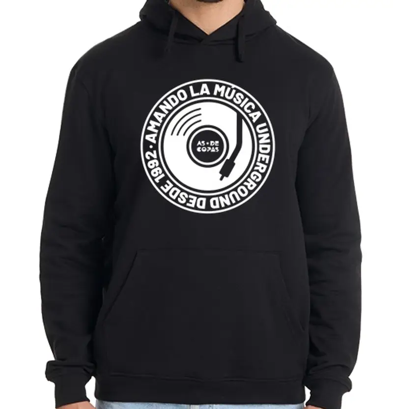 Felpa uomo con cappuccio logo-DJ-1