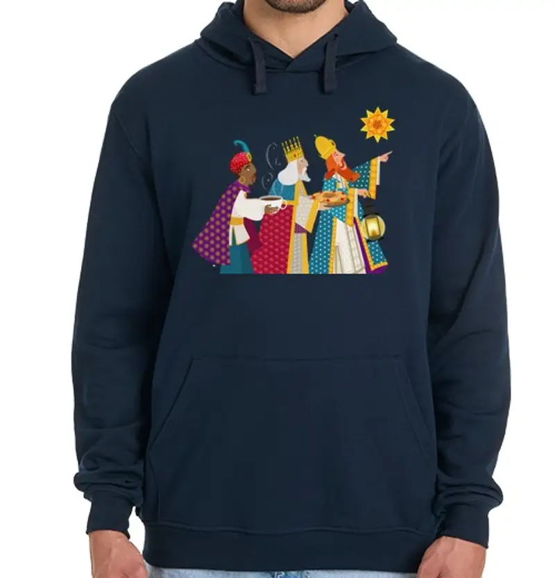 Felpa uomo con cappuccio maghi degli eye r det all e1