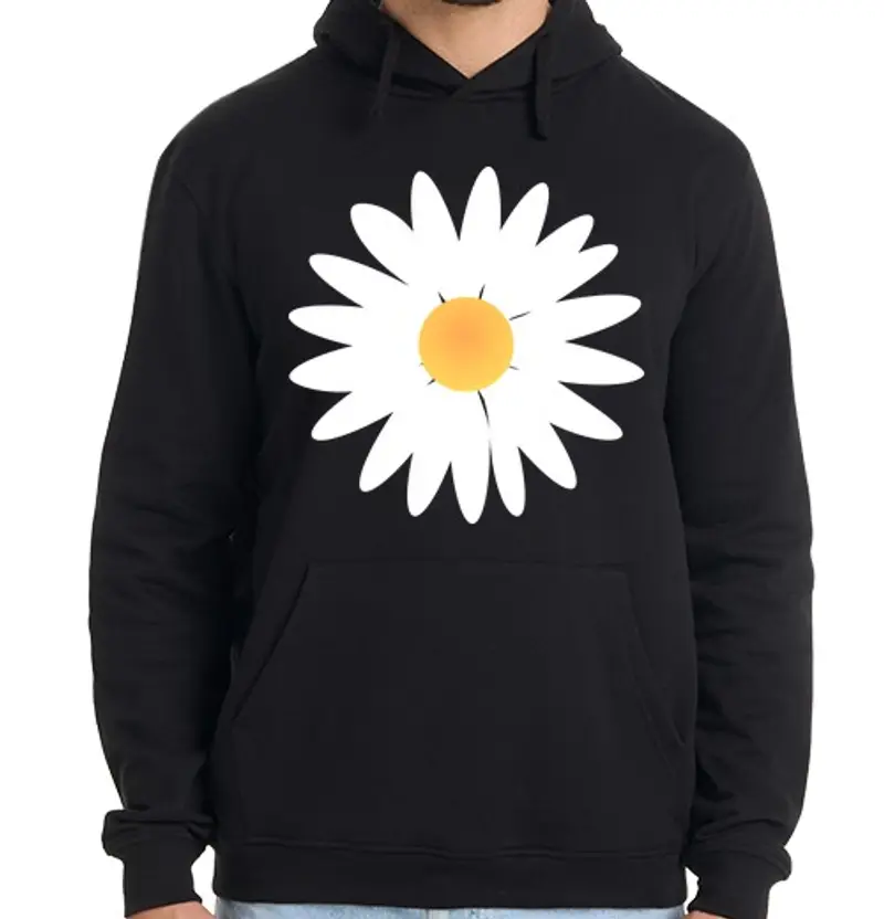 Felpa uomo con cappuccio Margherita