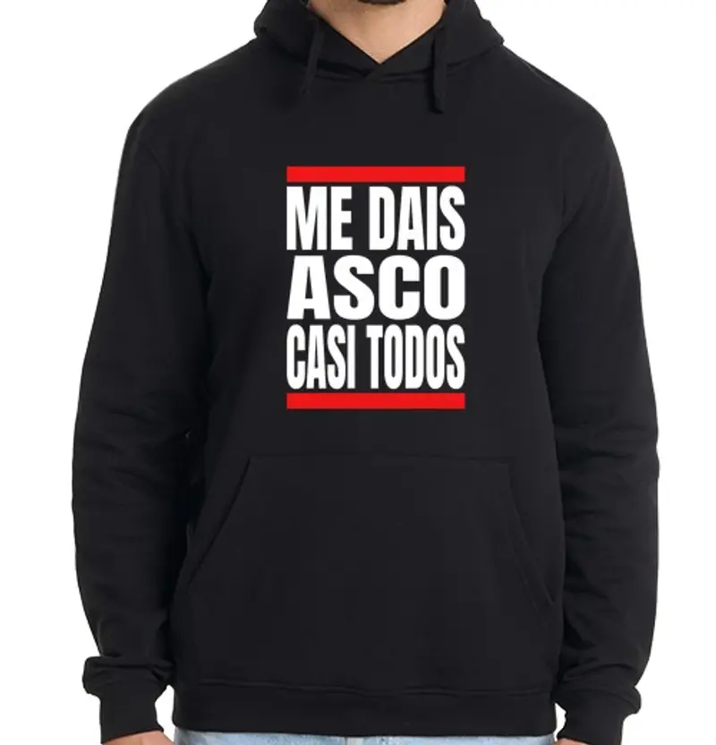 Felpa uomo con cappuccio mi schifo quasi tutti i regali