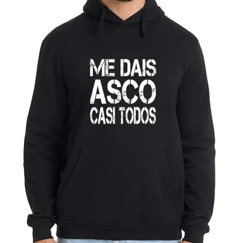 Felpa uomo con cappuccio mi schifo quasi tutti i regali
