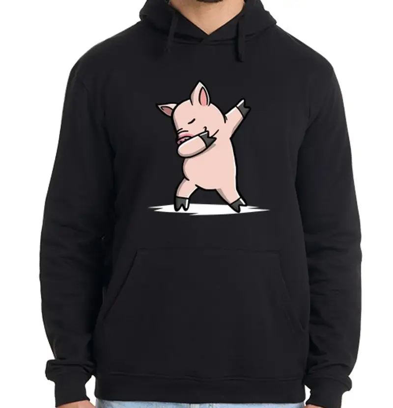 Felpa uomo con cappuccio minimaiale dab