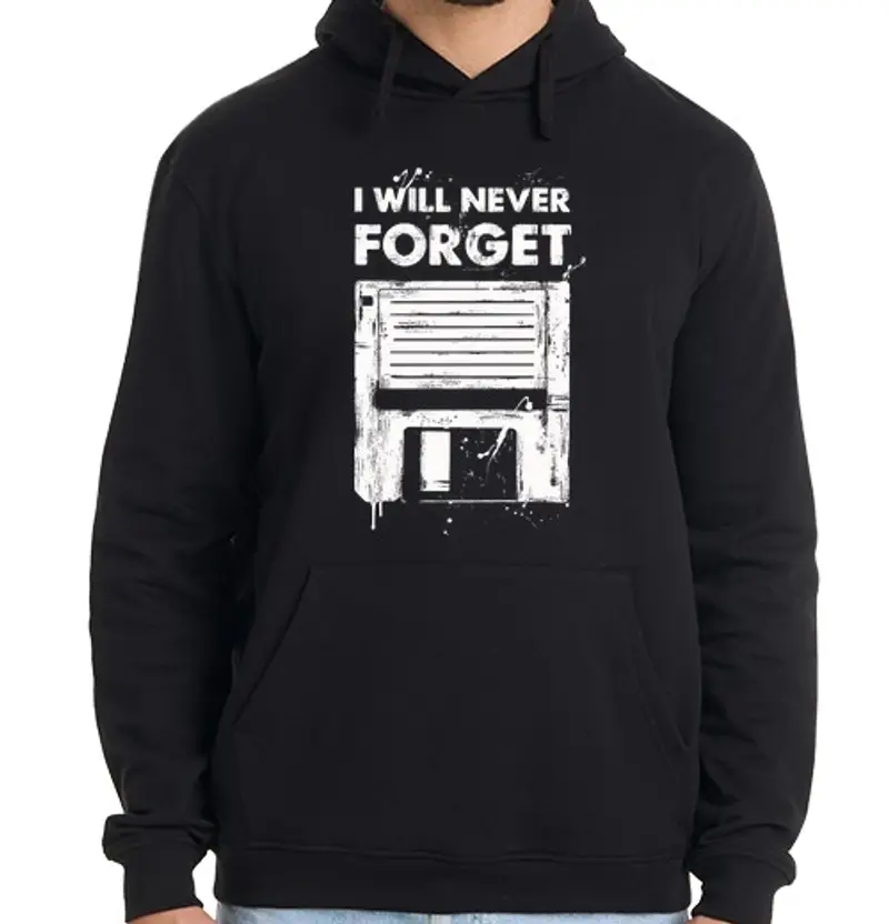 Felpa uomo con cappuccio never for ottenere 2