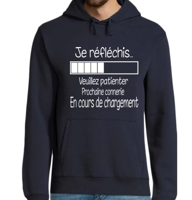 Felpa uomo con cappuccio penso. ..