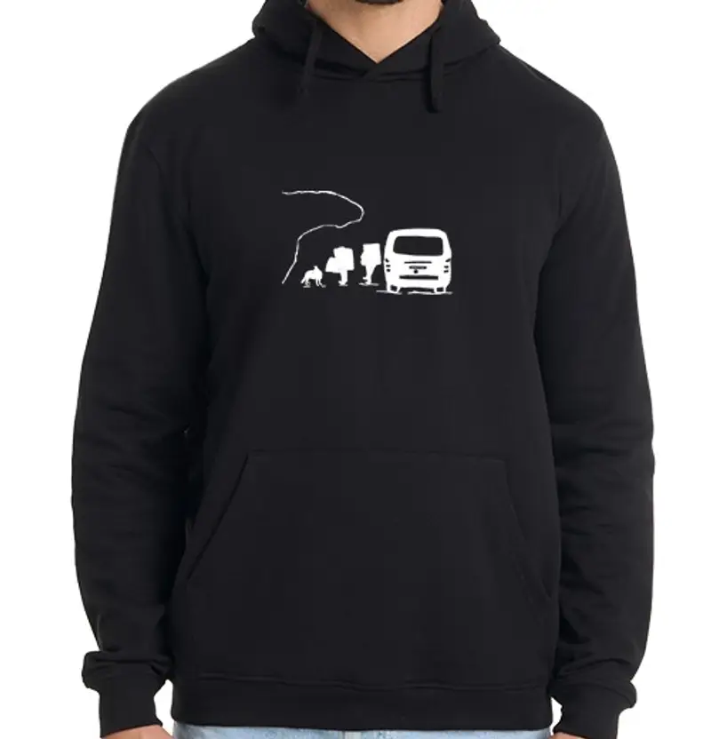 Felpa uomo con cappuccio piùso