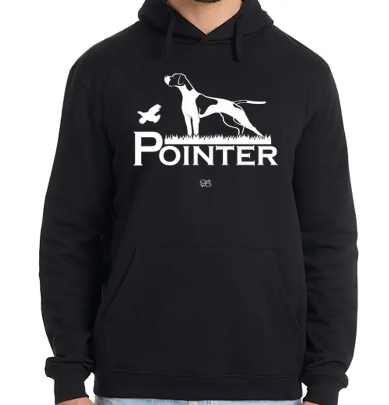 Felpa uomo con cappuccio pointer