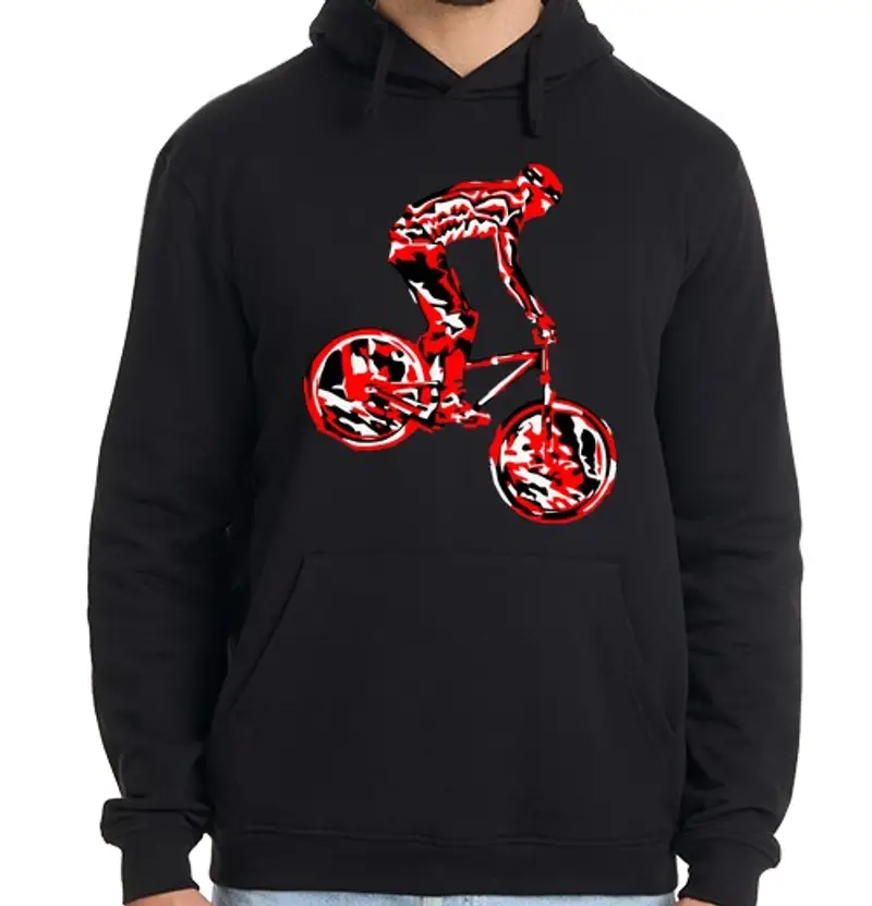 Felpa uomo con cappuccio radikal02