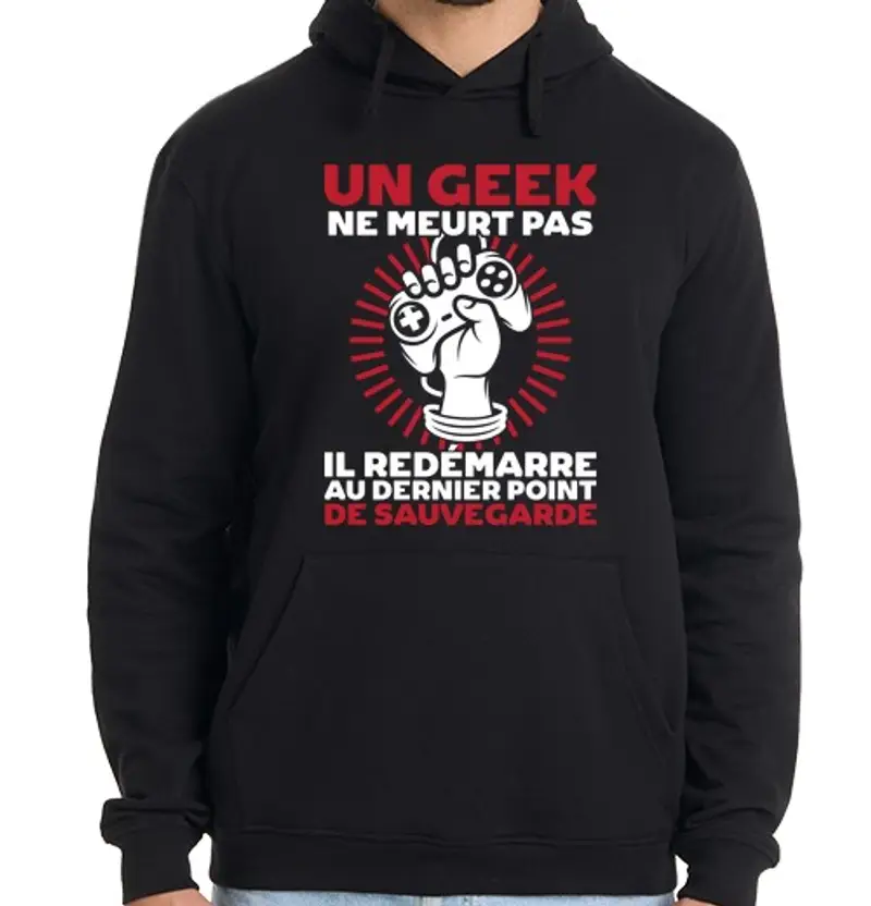 Felpa uomo con cappuccio regalo disadattato non muore