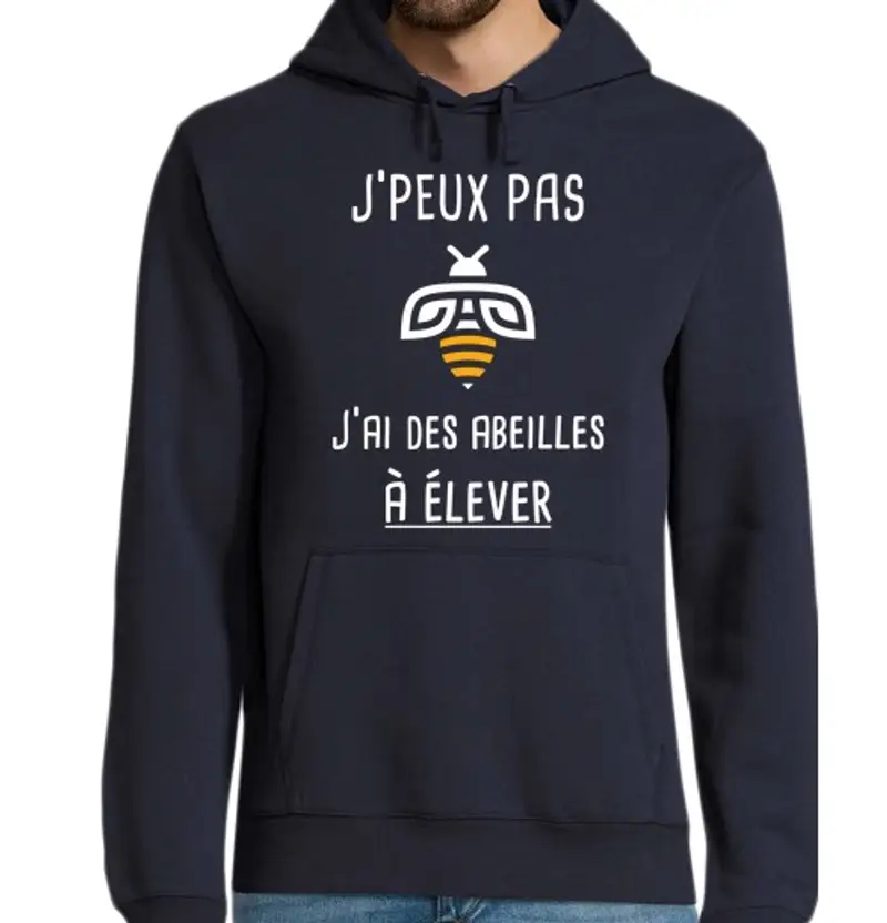 Felpa uomo con cappuccio regalo divertente apicoltore apicoltura
