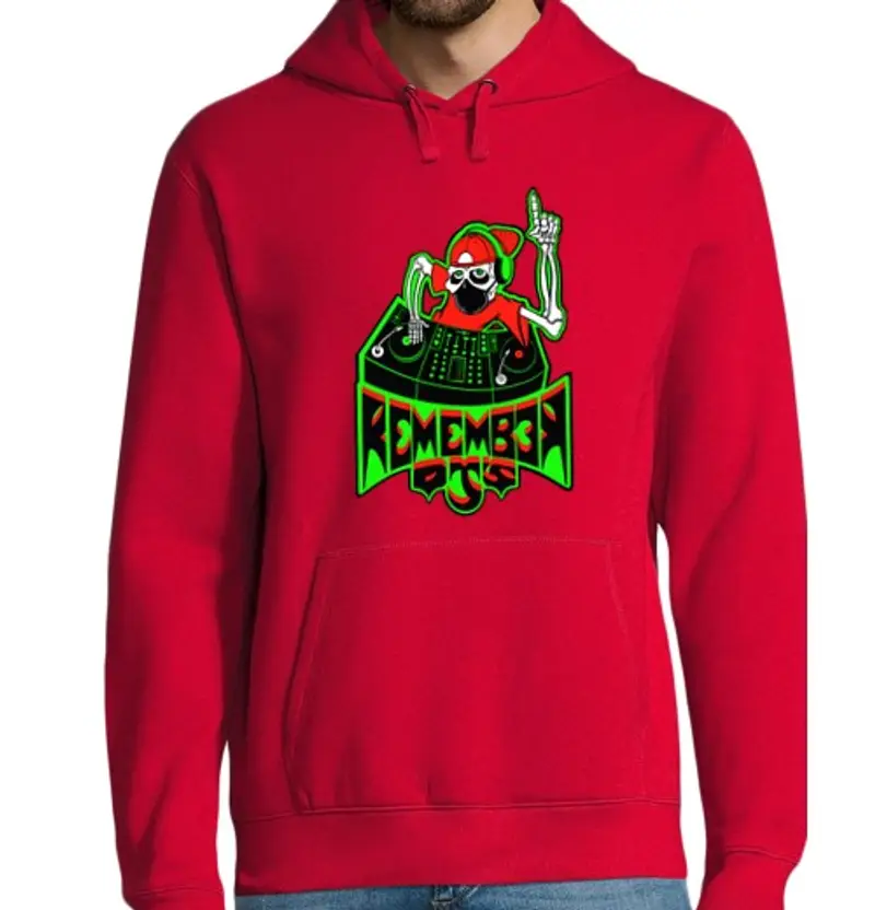 Felpa uomo con cappuccio remember