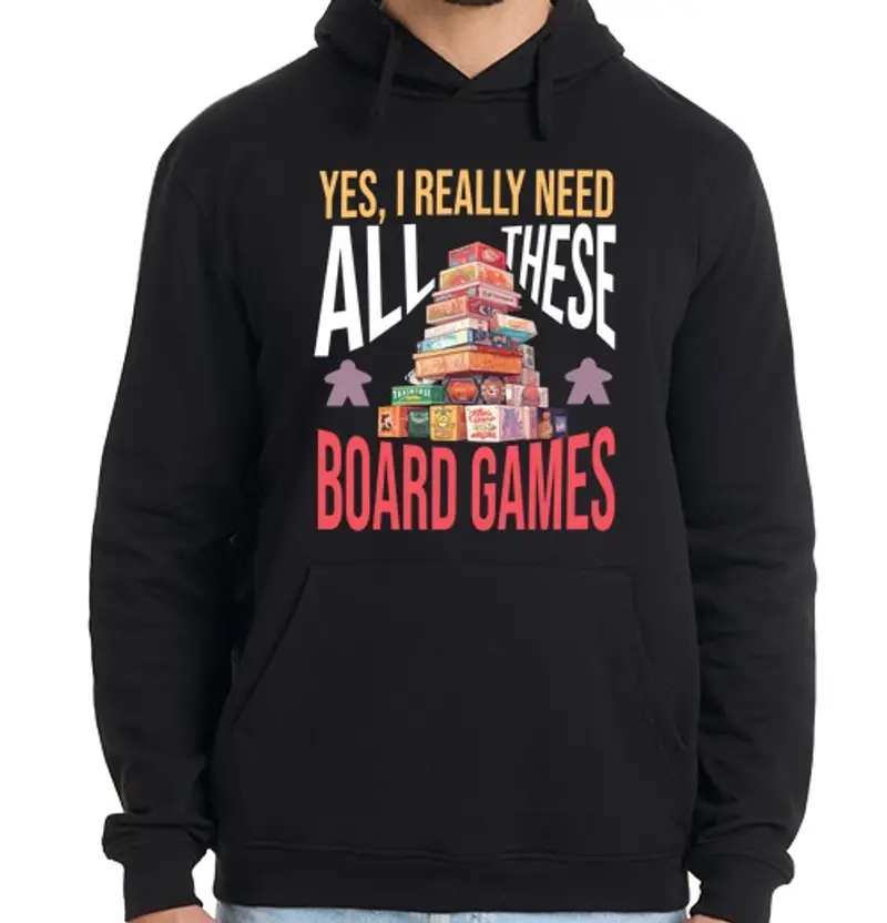 Felpa uomo con cappuccio sì ho davvero bisogno di tutti questi g