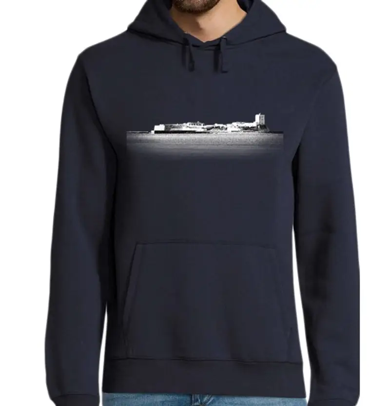 Felpa uomo con cappuccio sancti petri castle