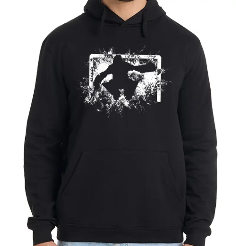 Felpa uomo con cappuccio skate hockey è per Tero