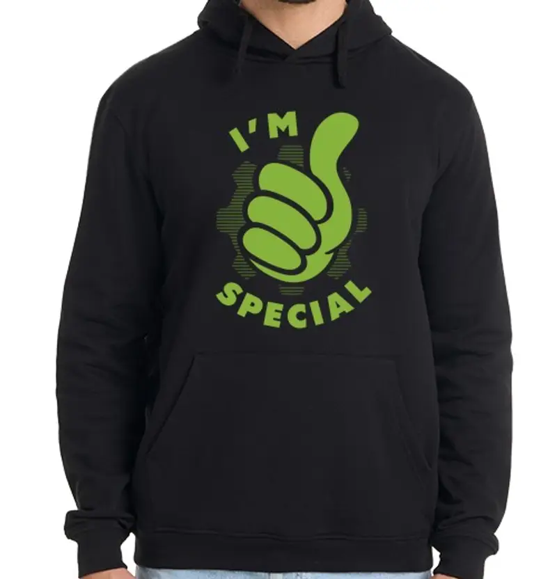 Felpa uomo con cappuccio special abitante