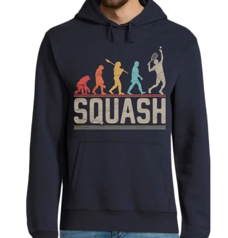 Felpa uomo con cappuccio Squash Evolution