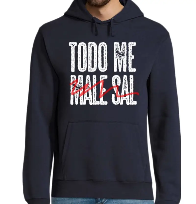 Felpa uomo con cappuccio tutto cattivo sale