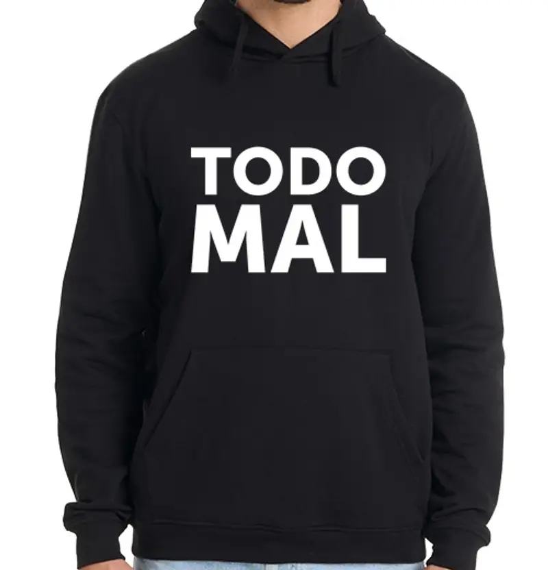 Felpa uomo con cappuccio tutto sbagliato