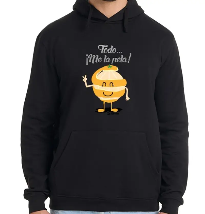 Felpa uomo con cappuccio Tutto si stacca