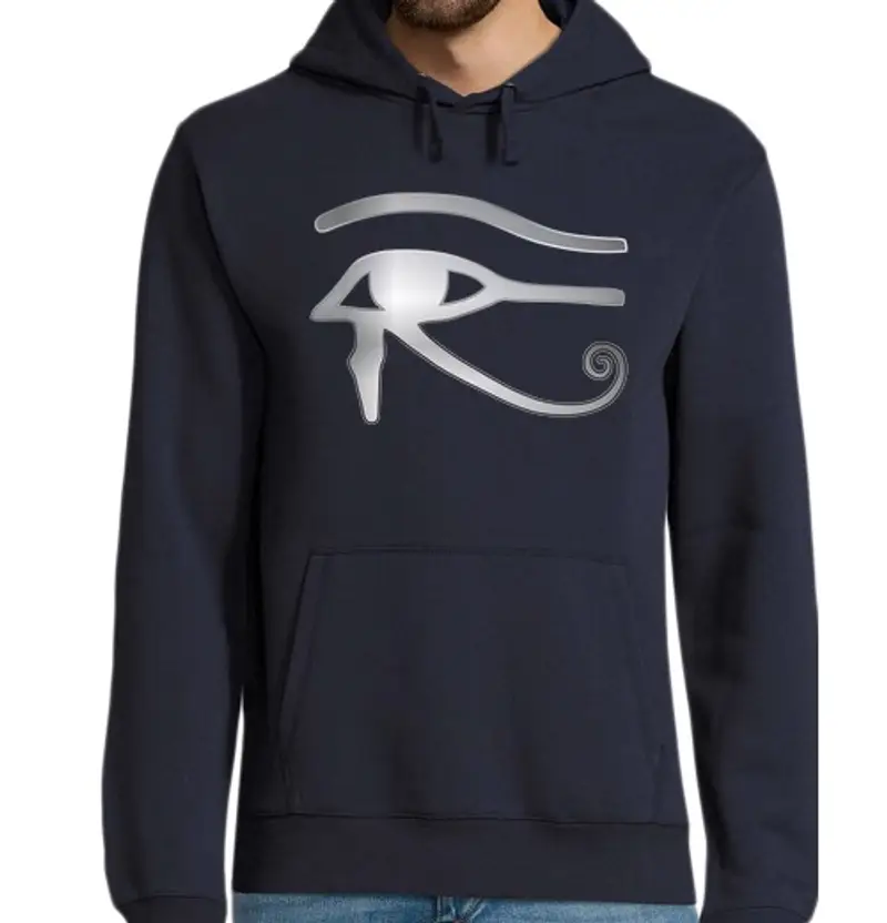 Felpa uomo con cappuccio Uomo, felpa con cappuccio, blu marino